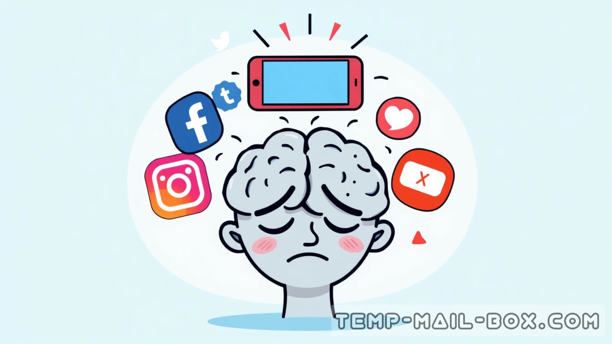 Why Does the Brain Get Tired from Social Media?