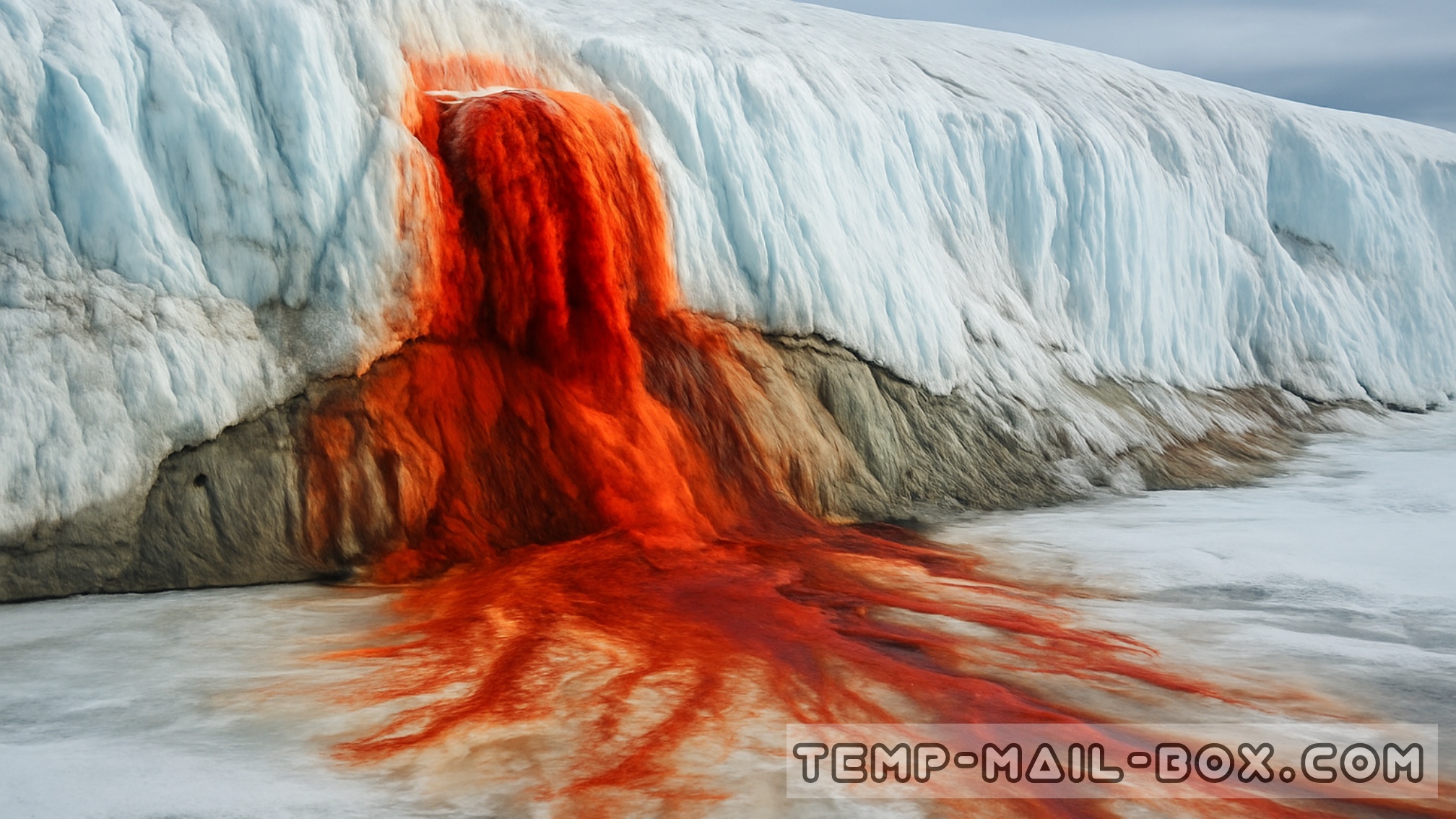 Bloody Waterfall of Antarctica: A Frozen Mystery