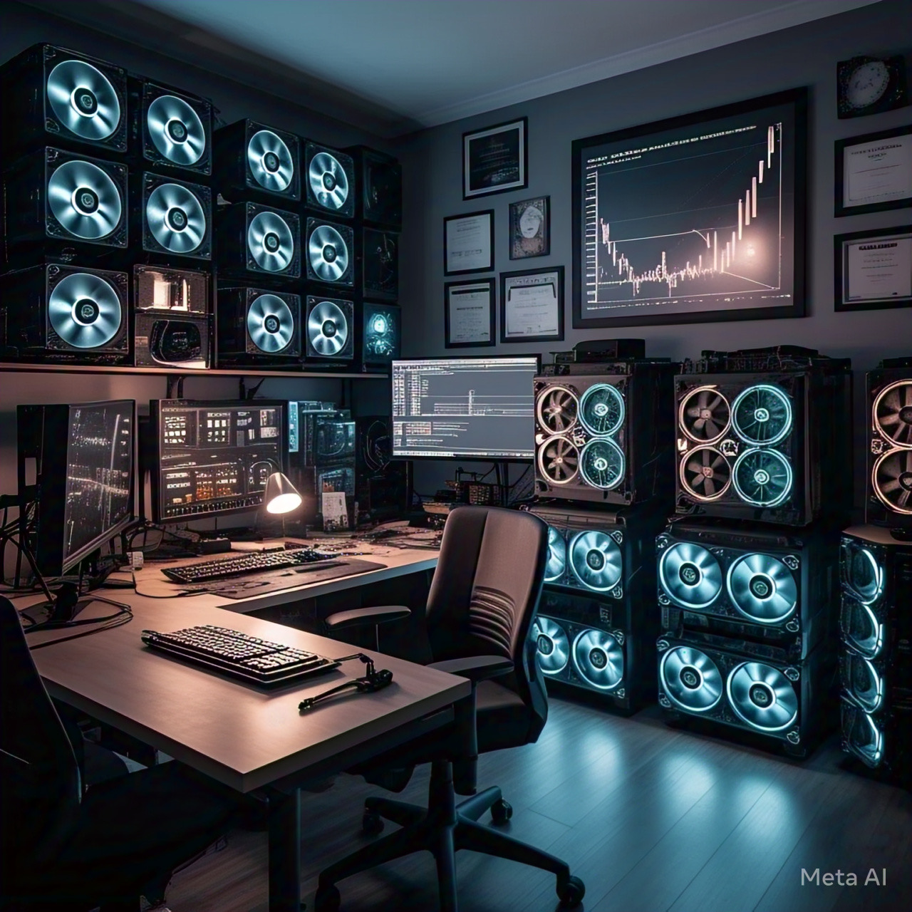 Mining Crypto at Home