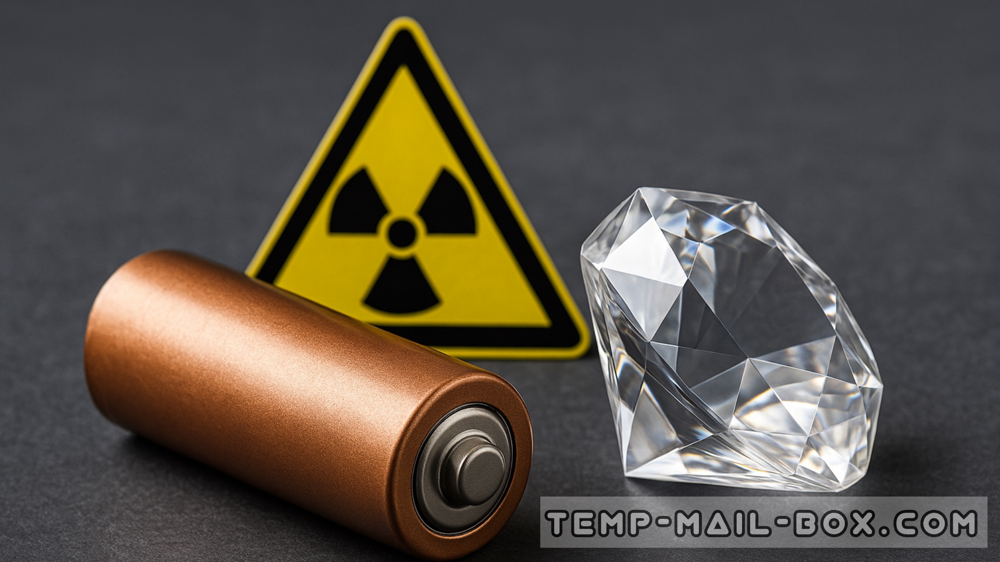 Nuclear Diamond Battery: 5700 Years of Power Without Charging