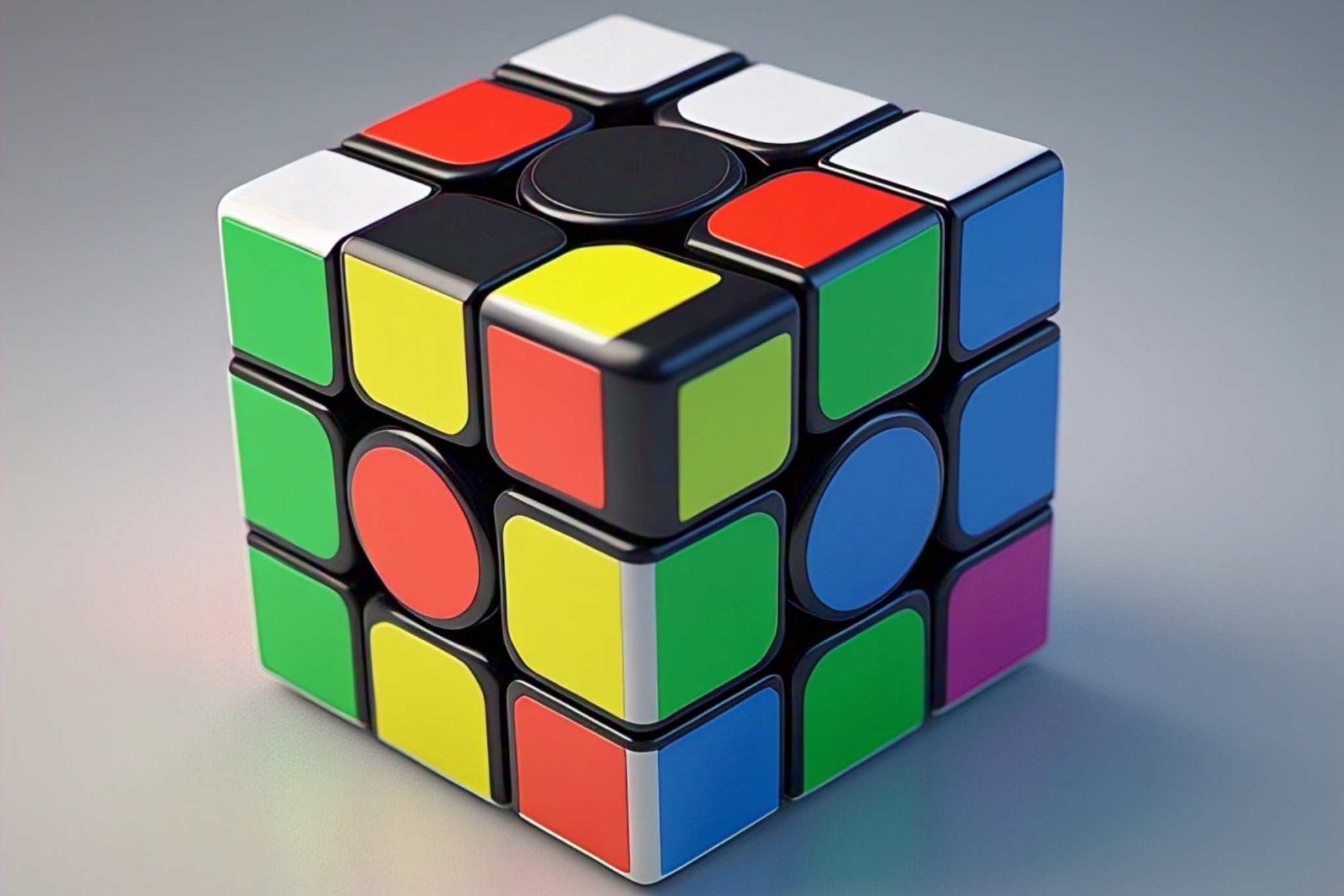 Як робот швидко зібрав кубик Рубіка