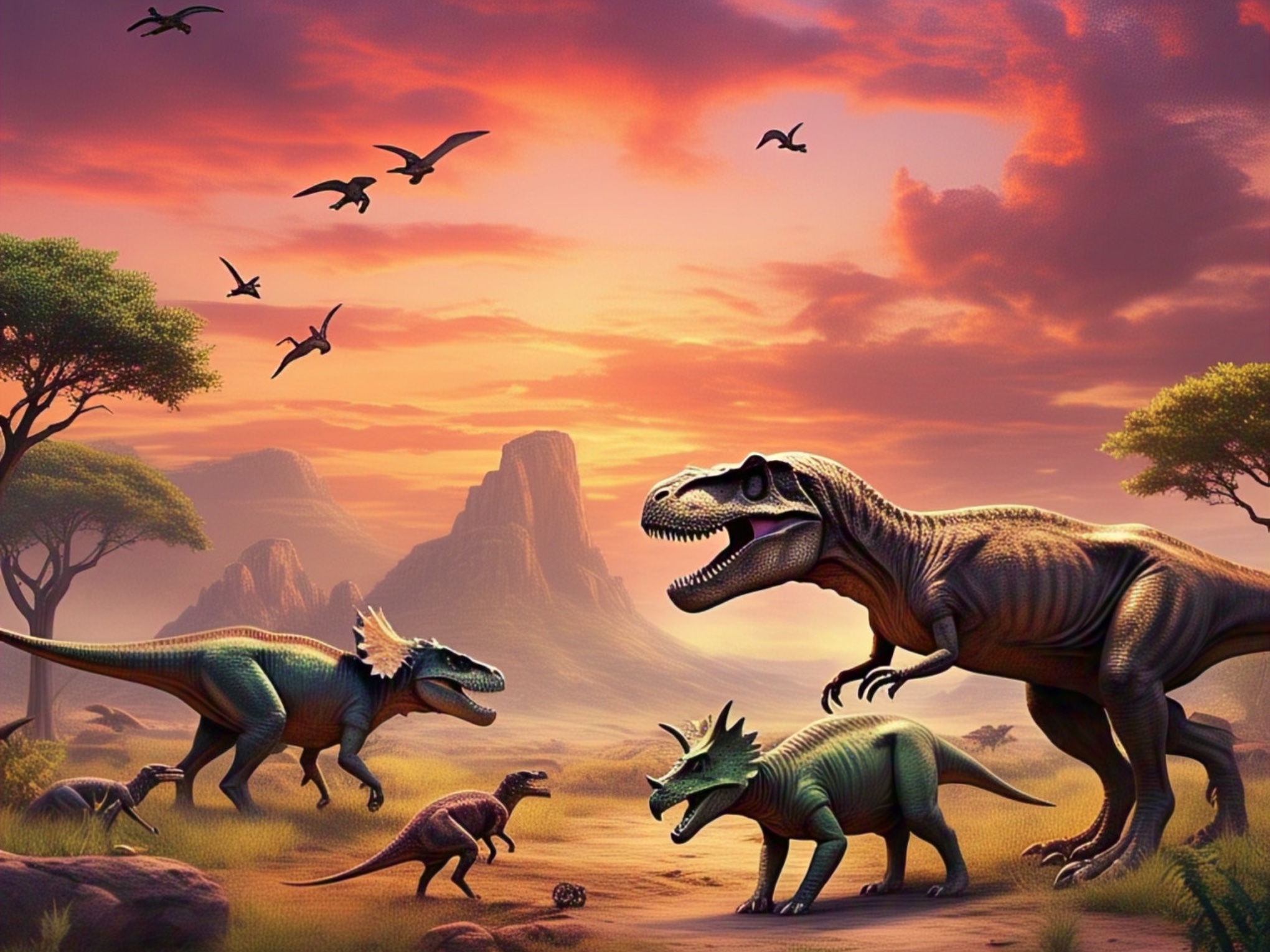 Where Did the Dinosaurs Go?